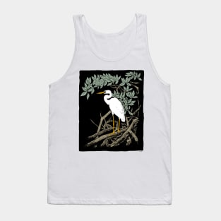 Mangrove Egret Tank Top